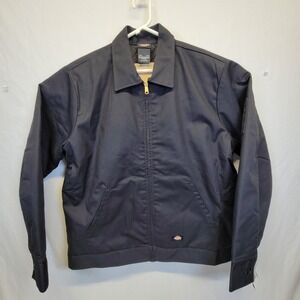 Dickies Insulated Eisenhower Front-Zip Black Jacket